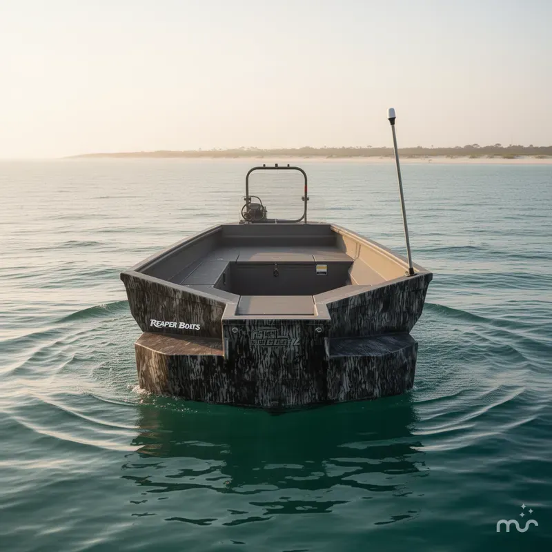 Slide: The Image of Reaper Boats 656 Step Transom 2026 - 3