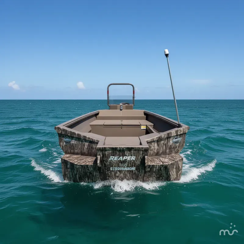 Slide: The Image of Reaper Boats 550 STEP TRANSOM 2026 - 3
