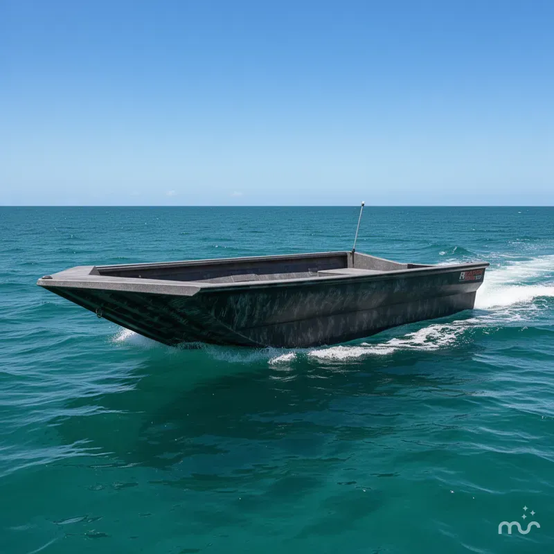 Slide: The Image of Reaper Boats 756 Step Transom 2026 - 2