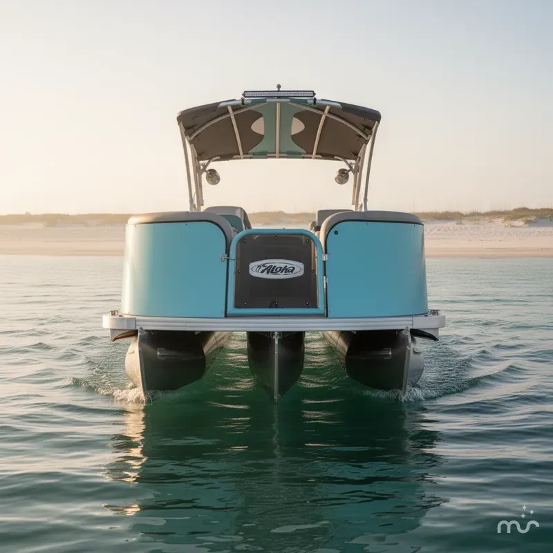 Slide: The Image of Aloha Paradise Series SPORT ARCH WITH YAMAHA 200 2027 - 2