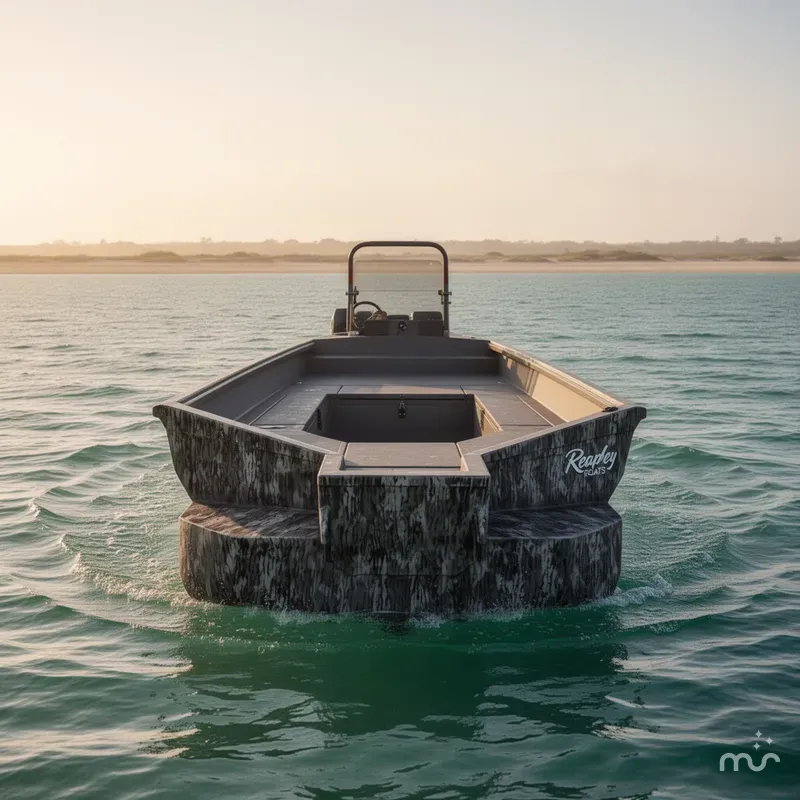 Slide: The Image of Reaper Boats 656 Step Transom 2026 - 2