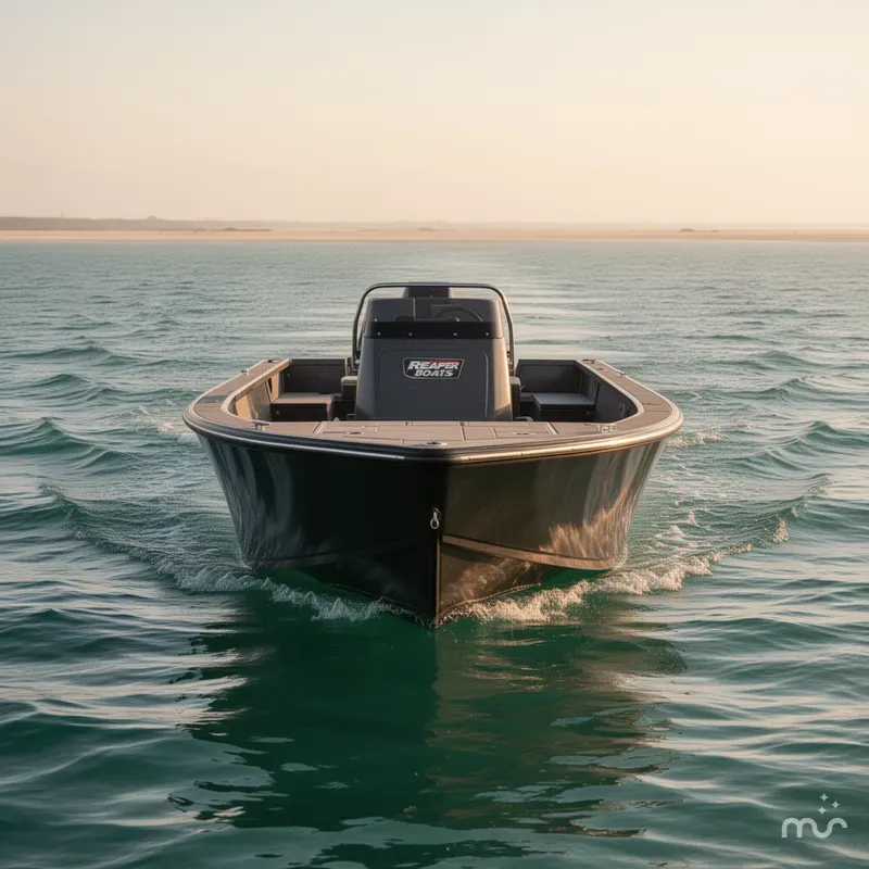 Slide: The Image of Reaper Boats 656 Step Transom 2026 - 3