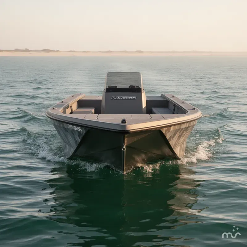 Slide: The Image of Reaper Boats 656 Step Transom 2026 - 3