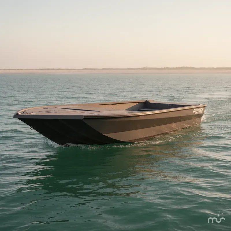 Slide: The Image of Reaper Boats 756 Step Transom 2026 - 1