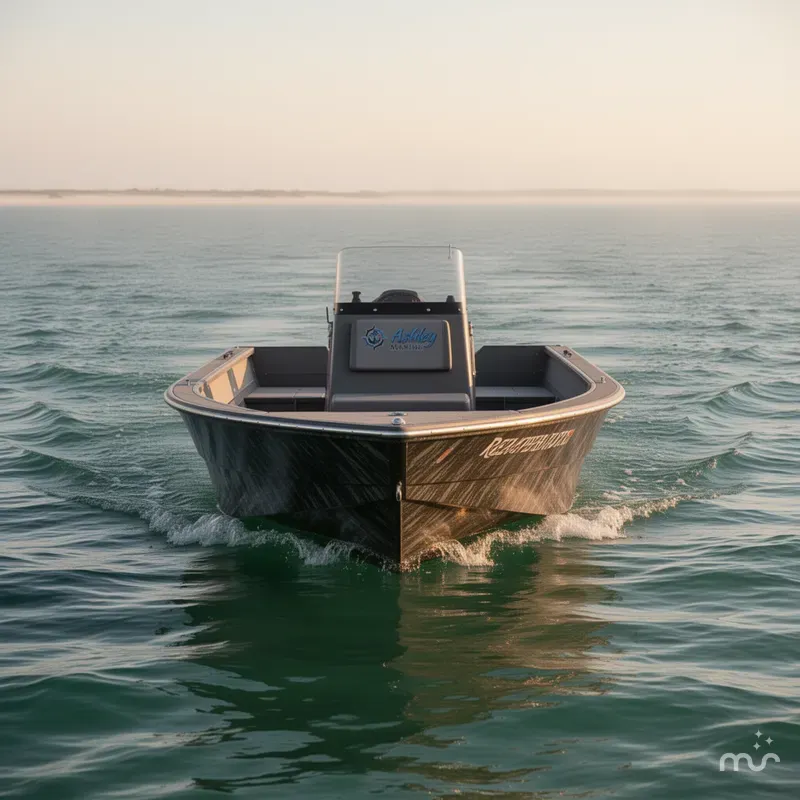 Slide: The Image of Reaper Boats 756 Step Transom 2026 - 3
