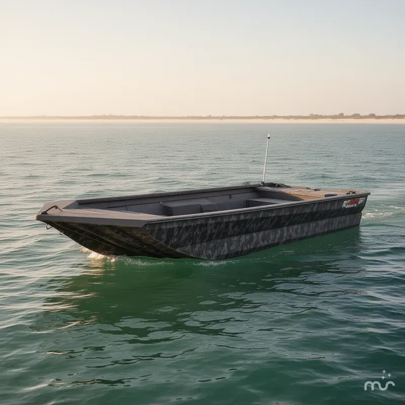 Slide: The Image of Reaper Boats 656 Step Transom 2026 - 2