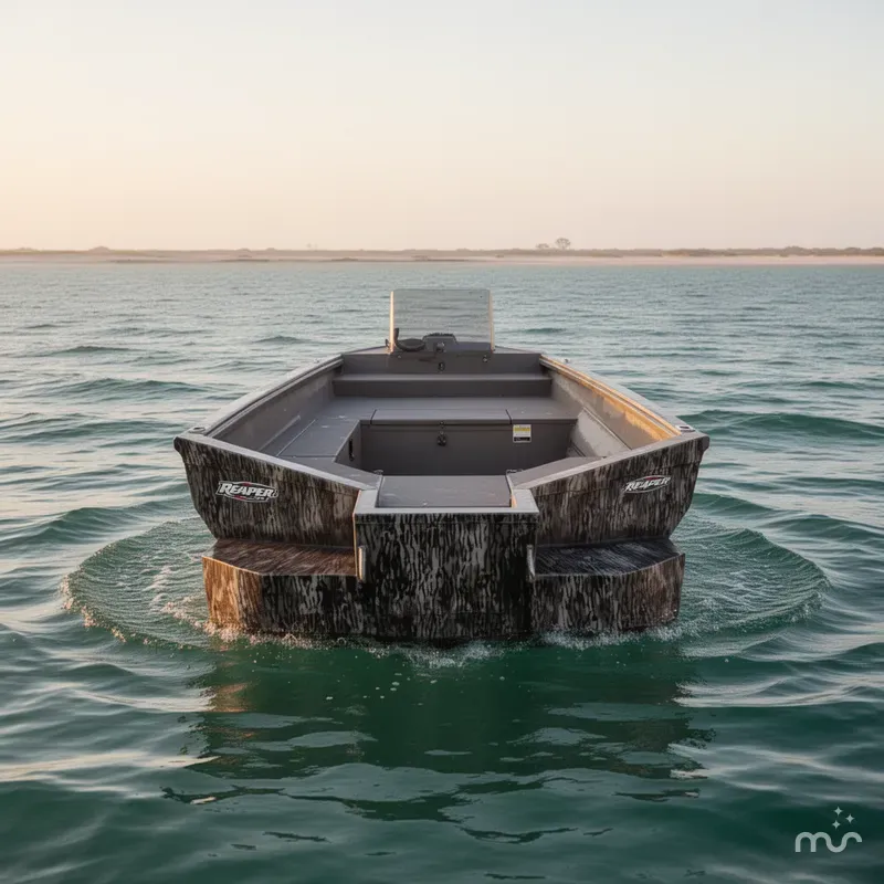 Slide: The Image of Reaper Boats 656 Step Transom 2026 - 3