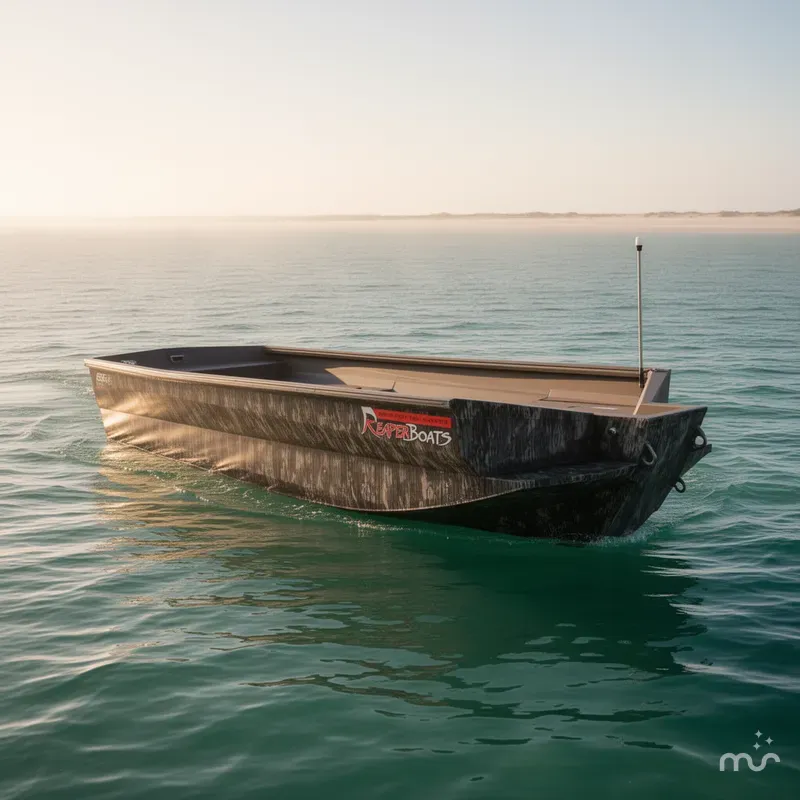 Slide: The Image of Reaper Boats 656 Step Transom 2026 - 4