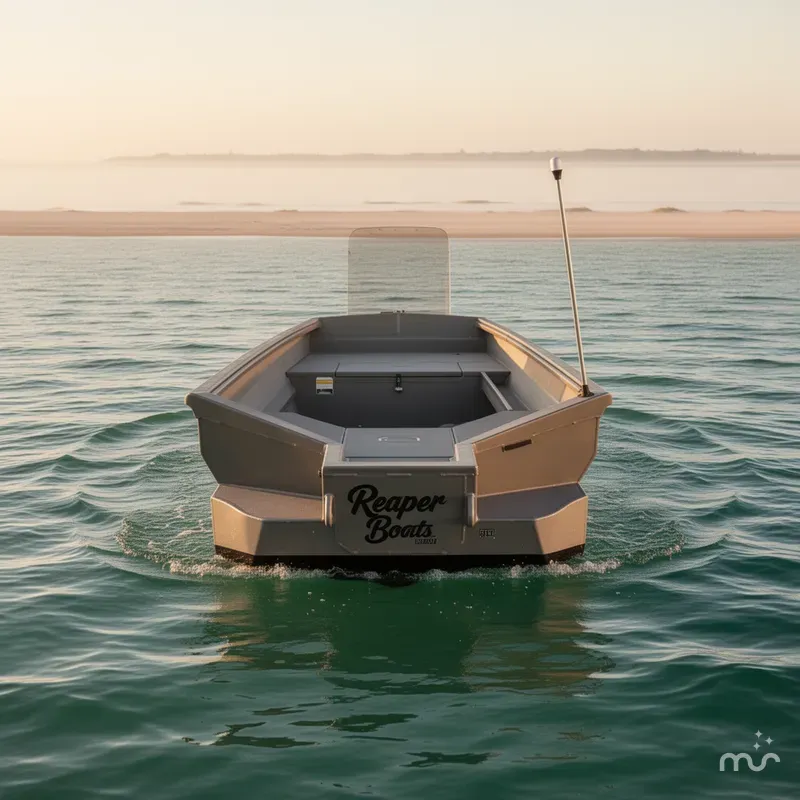 Slide: The Image of Reaper Boats 550 STEP TRANSOM 2026 - 3