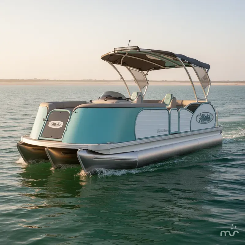 Slide: The Image of Aloha Paradise Series SPORT ARCH WITH YAMAHA 200 2027 - 1