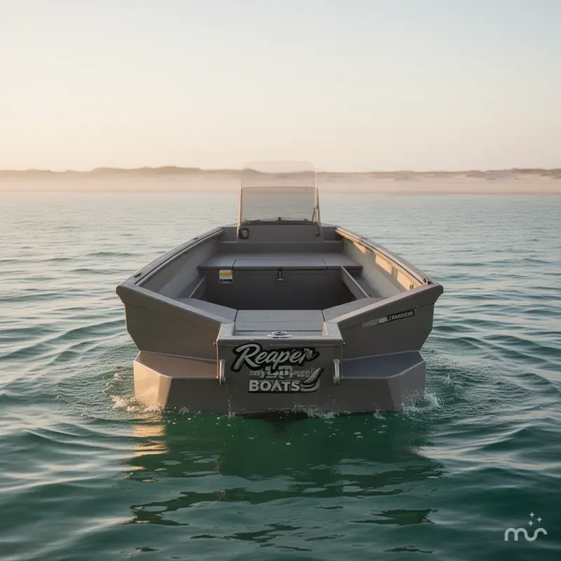 Slide: The Image of Reaper Boats 550 STEP TRANSOM 2026 - 3