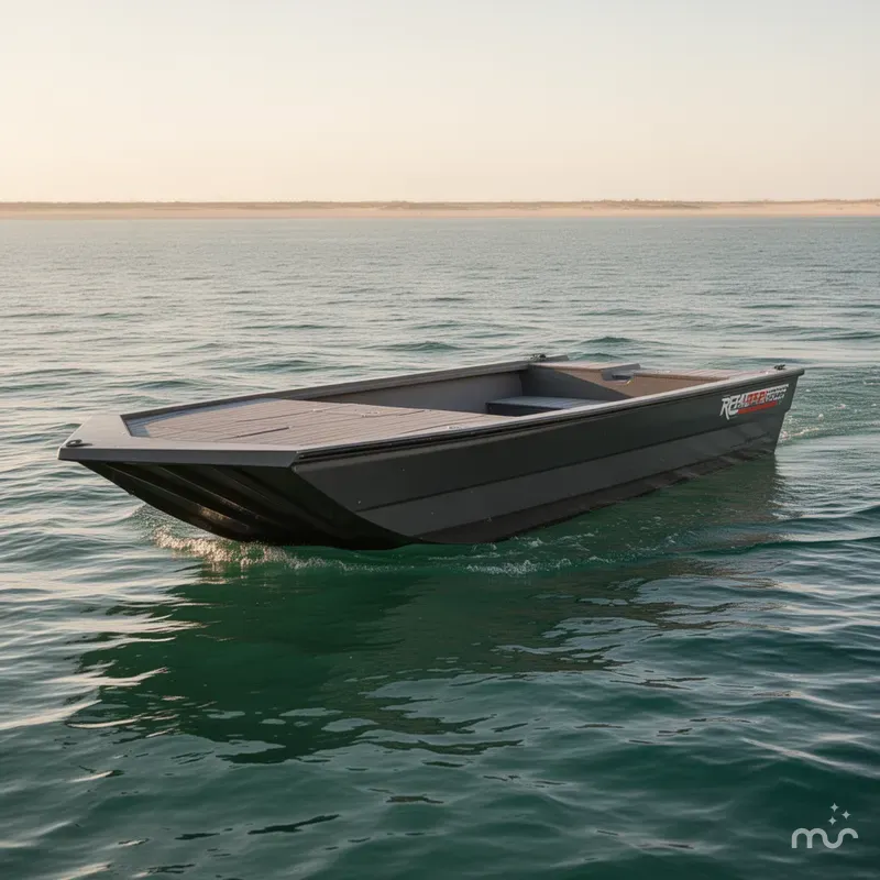 Slide: The Image of Reaper Boats 756 Step Transom 2026 - 2