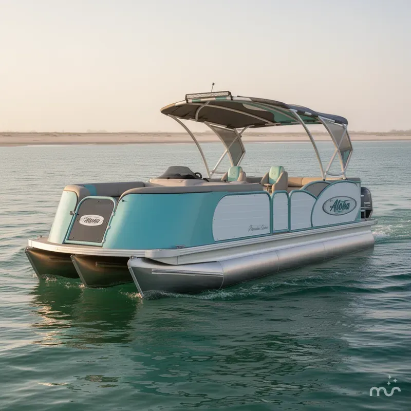 Slide: The Image of Aloha Paradise Series SPORT ARCH WITH YAMAHA 200 2027 - 1