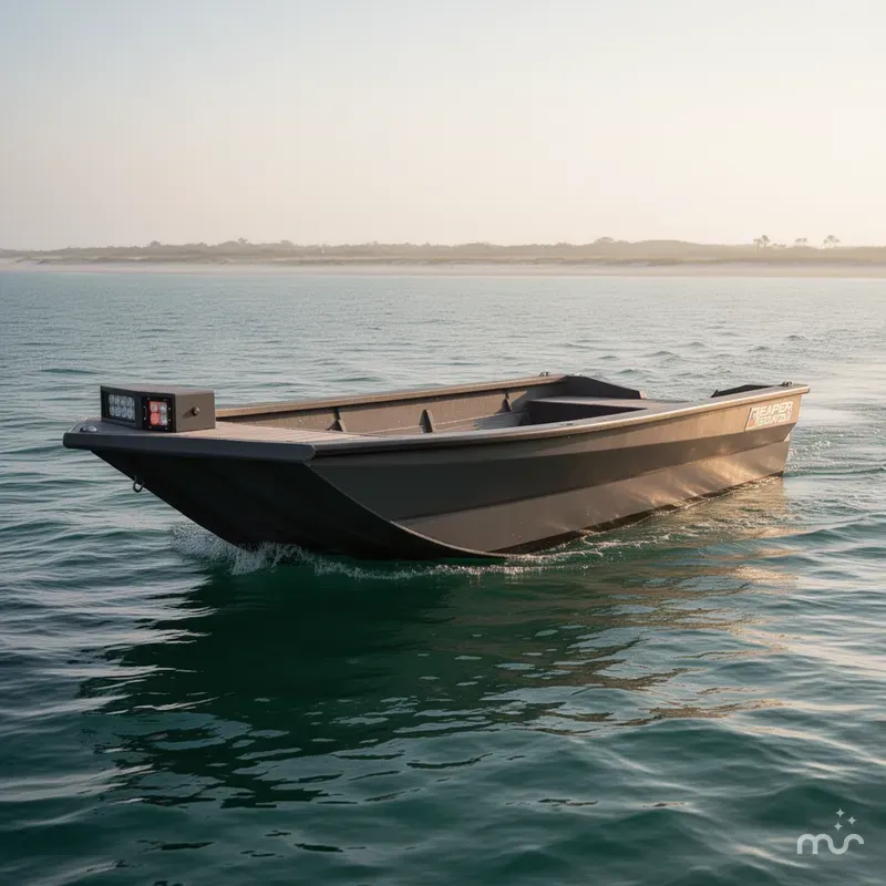 Slide: The Image of Reaper Boats 656 Step Transom 2026 - 1