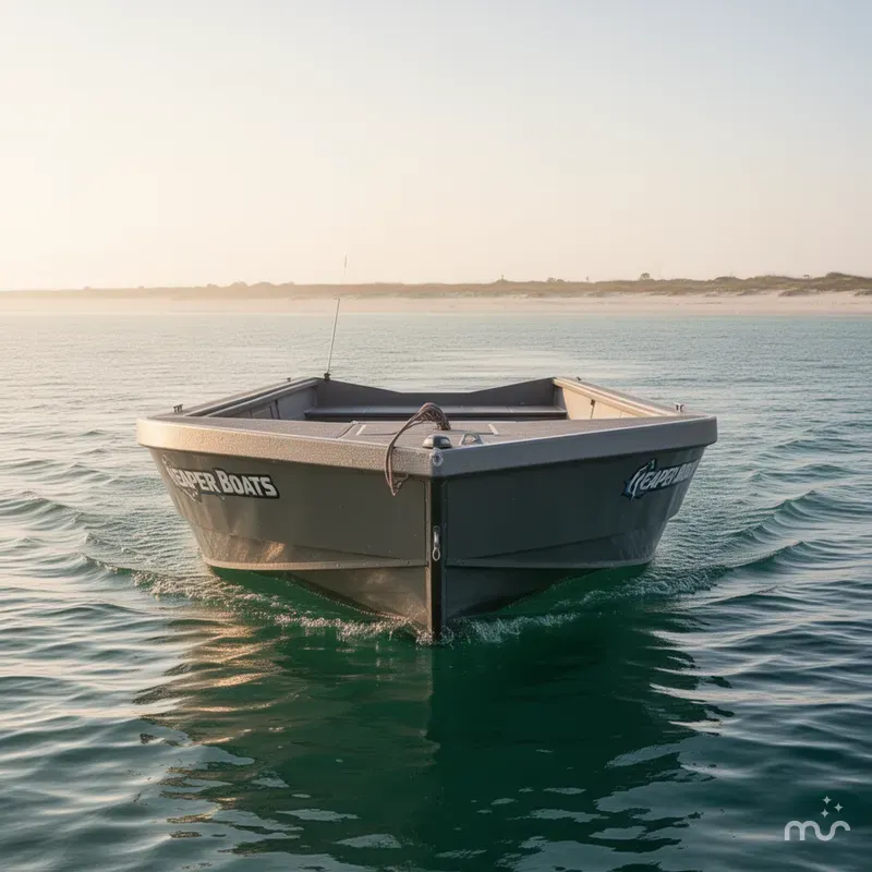 Slide: The Image of Reaper Boats 656 Step Transom 2026 - 1