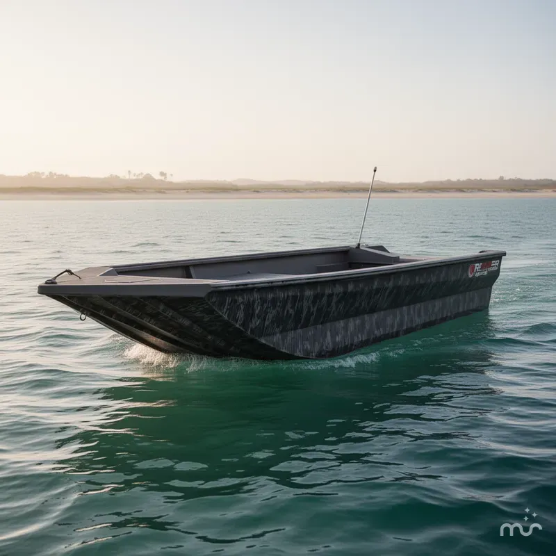 Slide: The Image of Reaper Boats 656 Step Transom 2026 - 2