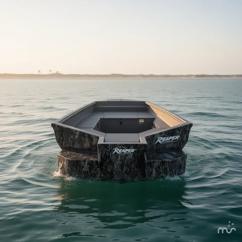 Slide: The Image of Reaper Boats 656 Step Transom 2026 - 3