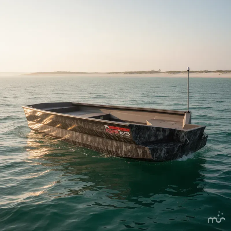 Slide: The Image of Reaper Boats 656 Step Transom 2026 - 4