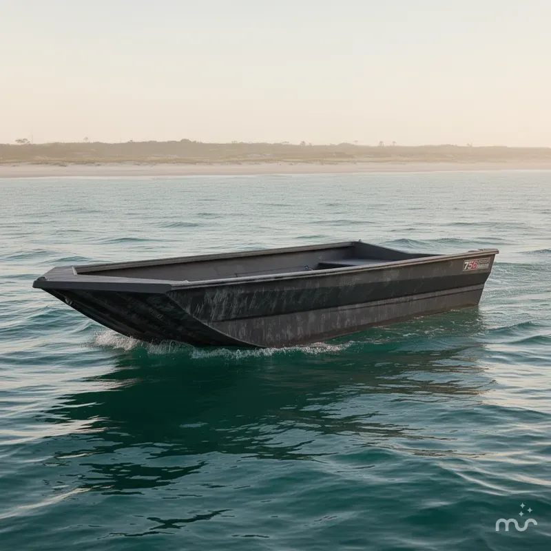 Slide: The Image of Reaper Boats 756 Step Transom 2026 - 2
