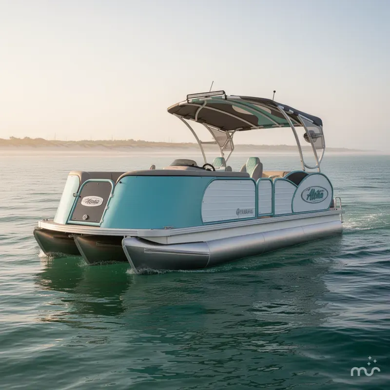 Slide: The Image of Aloha Paradise Series SPORT ARCH WITH YAMAHA 200 2027 - 1