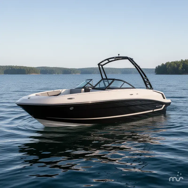 Slide: The Image of Bayliner VR5 Bowrider 2021 - 2