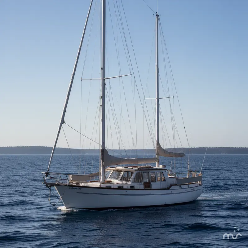 Slide: The Image of Nauticat 38 1983 - 1