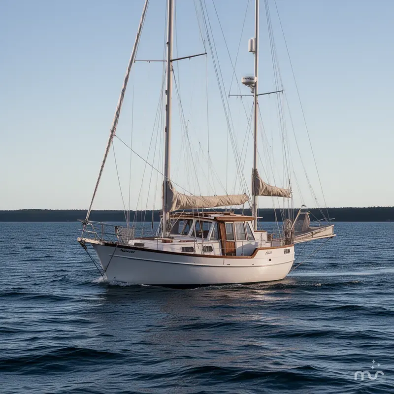 Slide: The Image of Nauticat 38 1983 - 2
