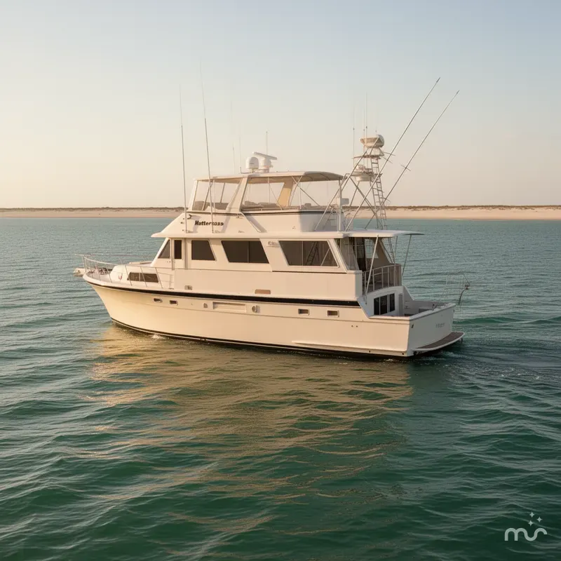 The Image of Hatteras 61 Cockpit MY 1984 - 0