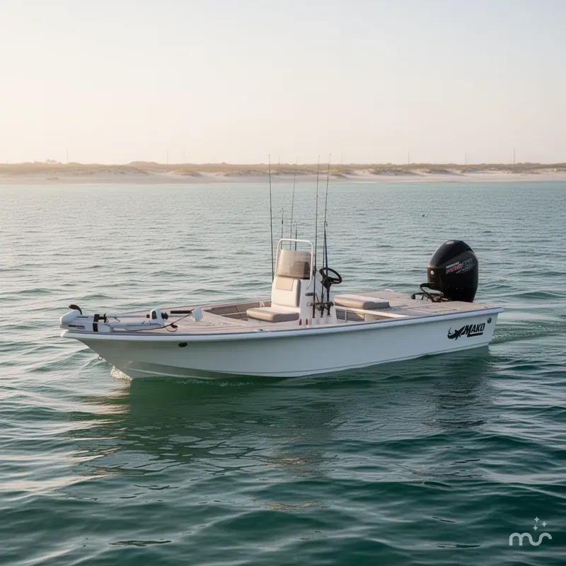Slide: The Image of Mako 18 Pro Skiff 2026 - 2