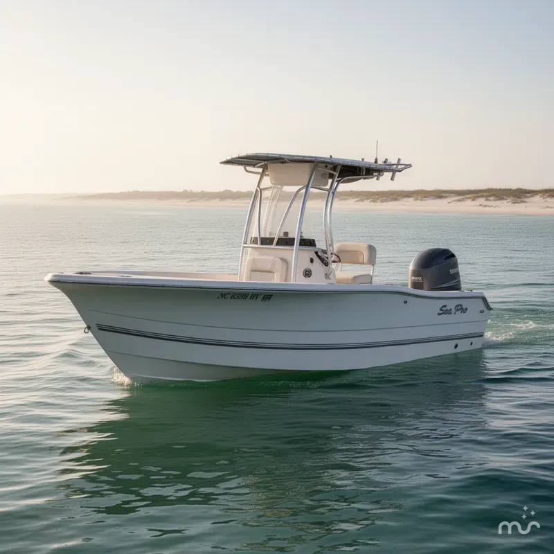 Slide: The Image of Sea Pro 206 Center Console 2004 - 2