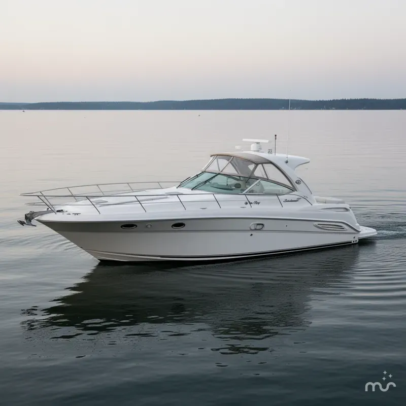 Slide: The Image of Sea Ray Sundancer 460 1999 - 2