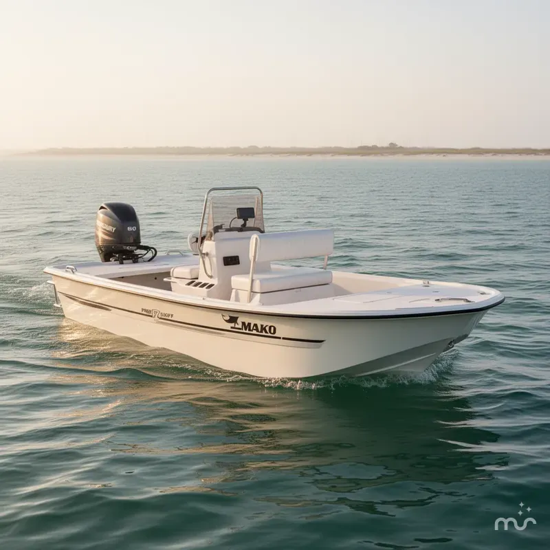 Slide: The Image of Mako Pro Skiff 17 CC 2015 - 2