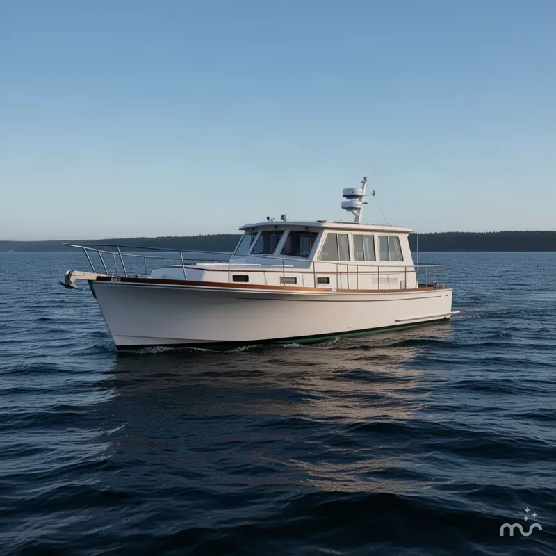 Slide: The Image of Grand Banks 40 Eastbay EX 1996 - 1