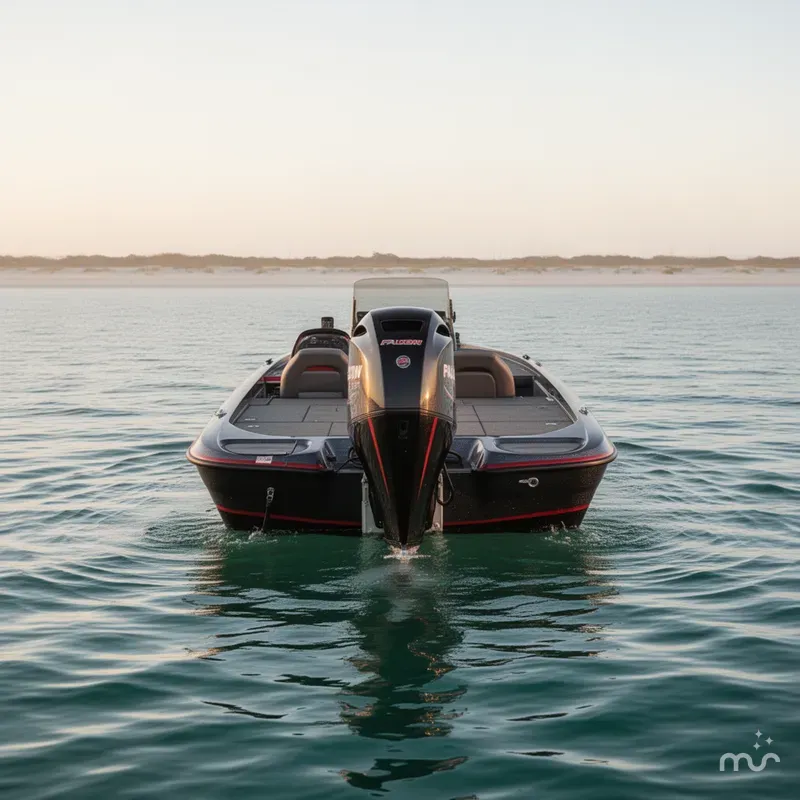 Slide: The Image of Falcon Boats F215 2019 - 2