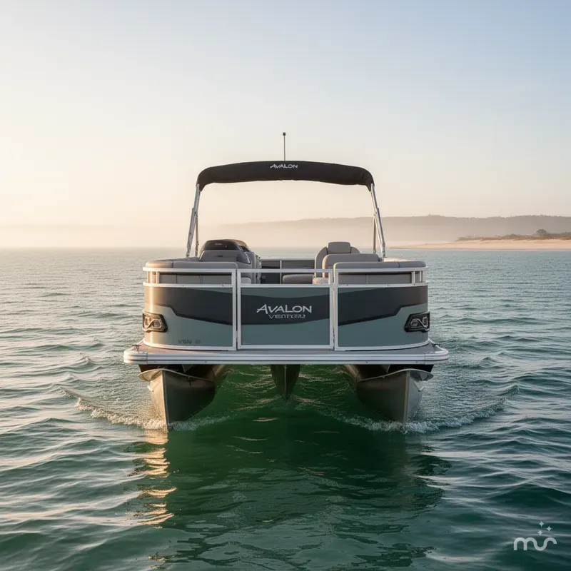 Slide: The Image of Avalon Venture 85 Rear Fish - 21' 2026 - 2