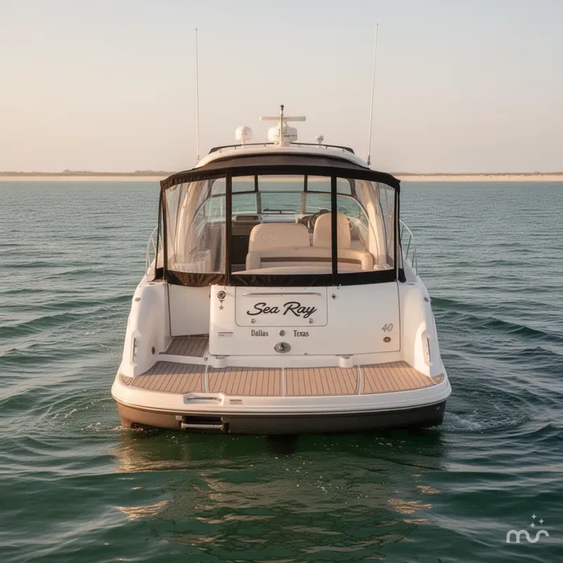 Slide: The Image of Sea Ray 40 Sundancer 2006 - 2
