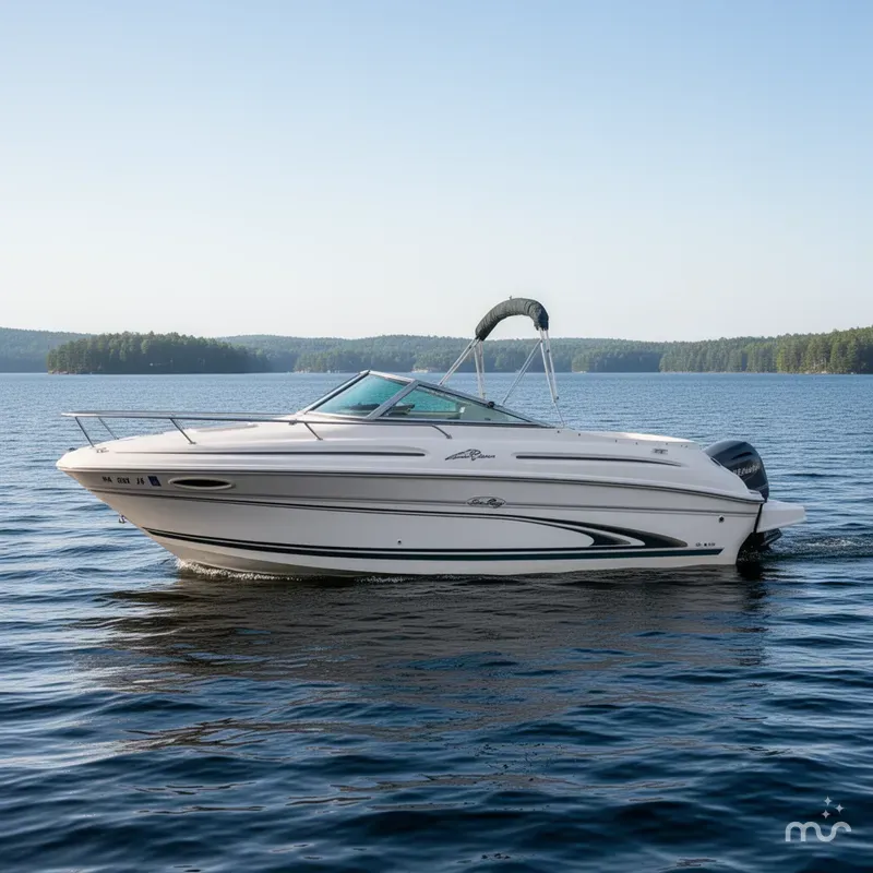 Slide: The Image of Sea Ray 215 Express Cruiser 2001 - 3