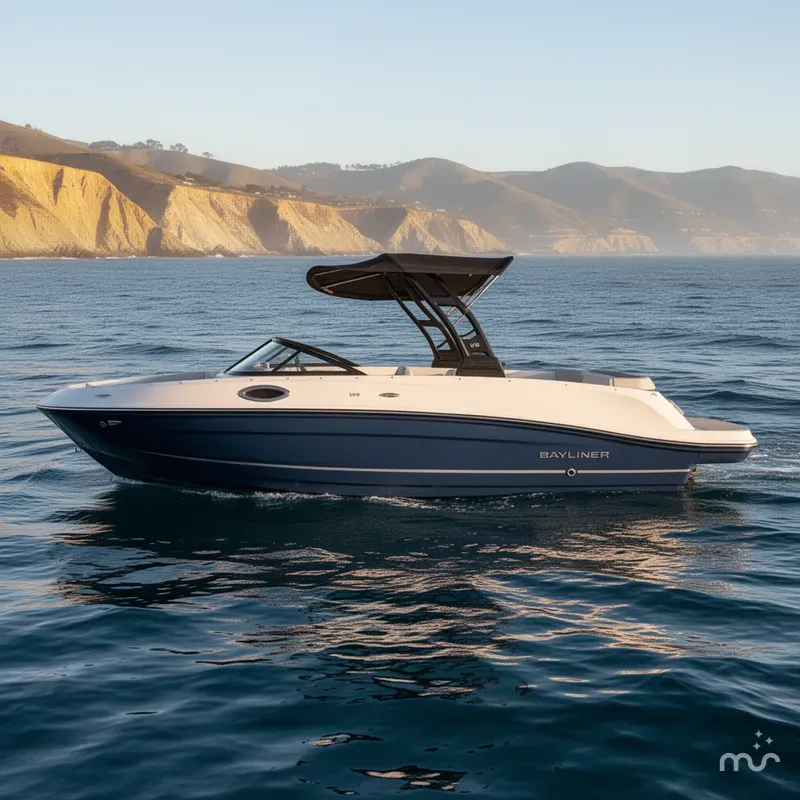 Slide: The Image of Bayliner VR6 Bowrider I/O 2026 - 2