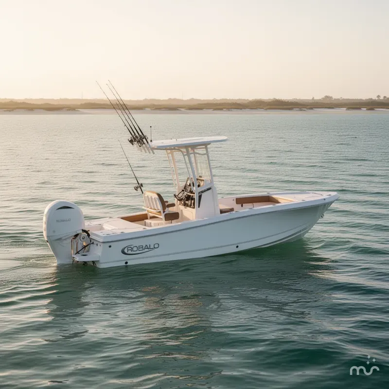 Slide: The Image of Robalo 246 Cayman 2026 - 2
