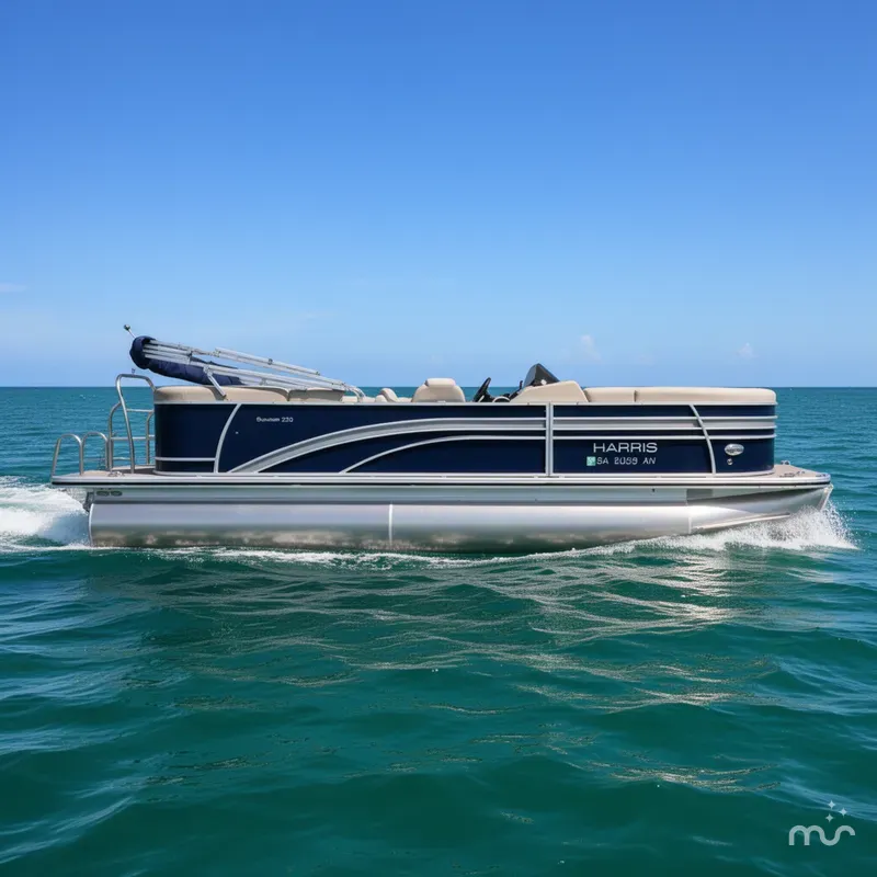 The Image of Harris Sunliner 220 TRITOON-150HP 2018 - 0