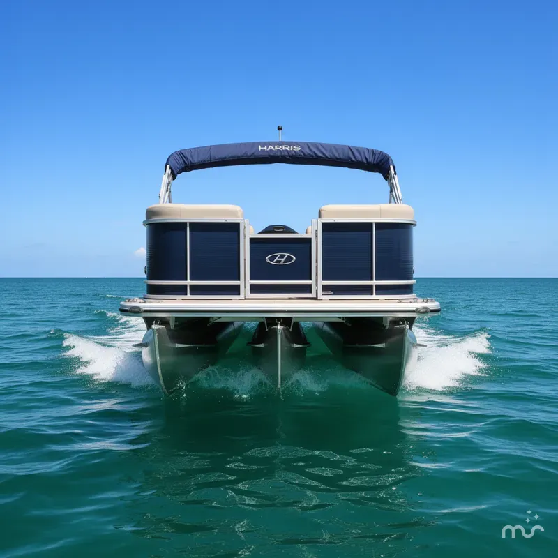 Slide: The Image of Harris Sunliner 220 TRITOON-150HP 2018 - 3