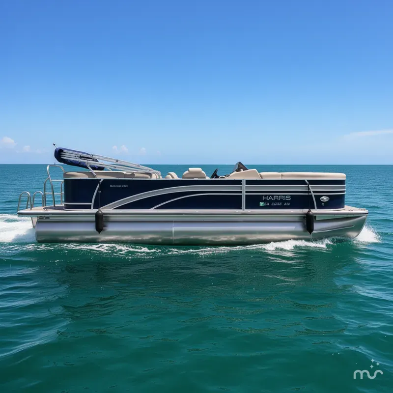 The Image of Harris Sunliner 220 TRITOON-150HP 2018 - 0