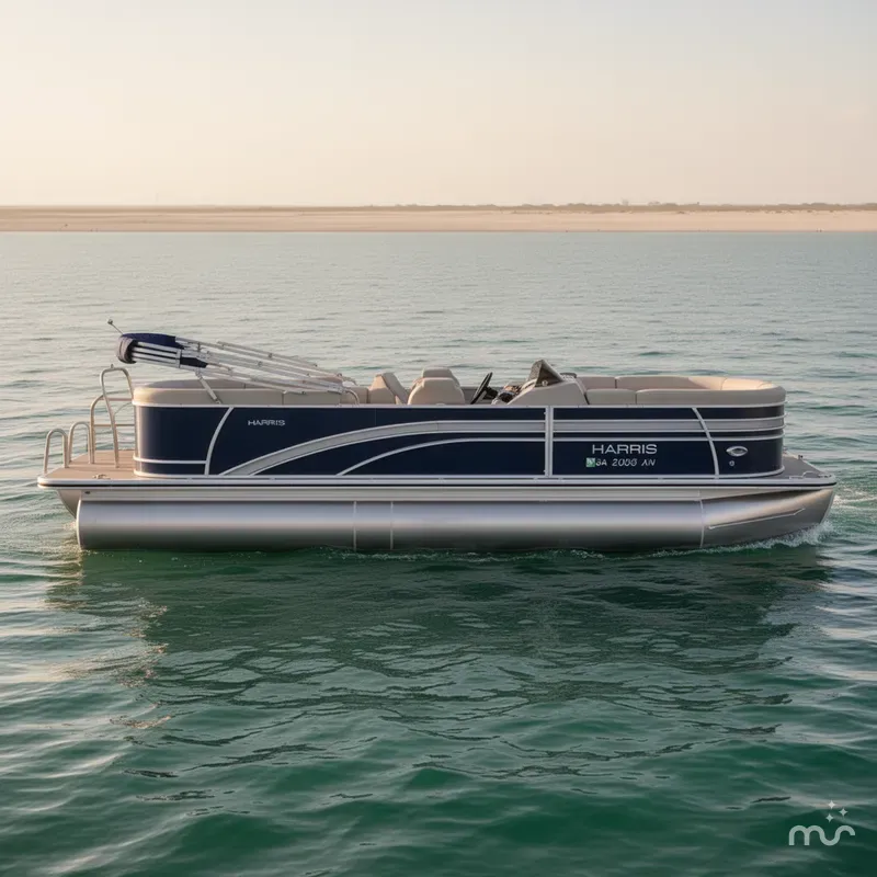 The Image of Harris Sunliner 220 TRITOON-150HP 2018 - 0