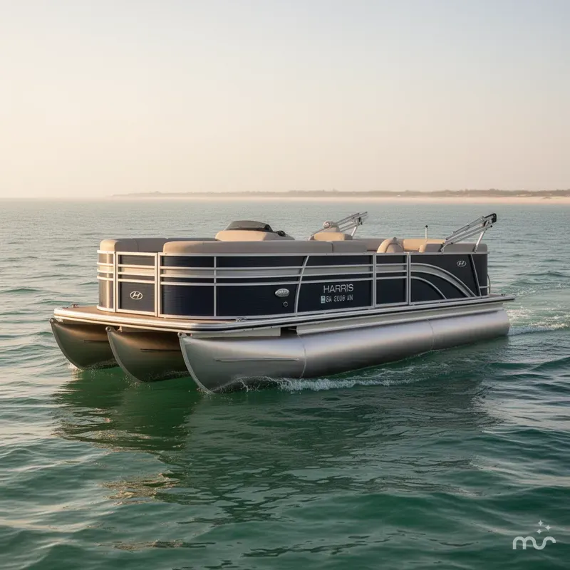 Slide: The Image of Harris Sunliner 220 TRITOON-150HP 2018 - 1