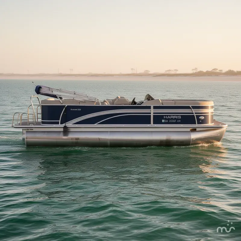 The Image of Harris Sunliner 220 TRITOON-150HP 2018 - 0