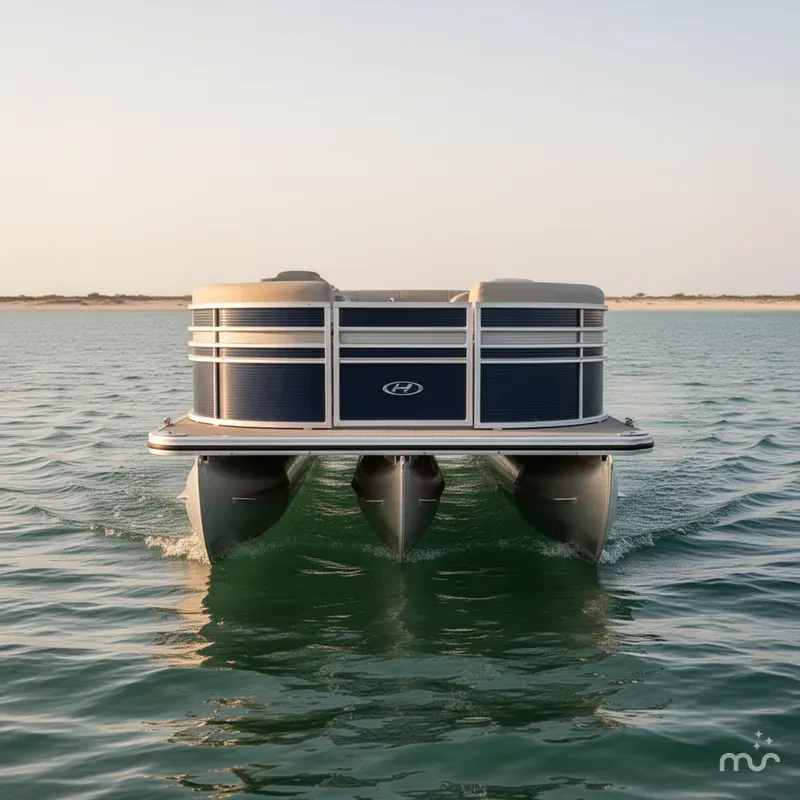 Slide: The Image of Harris Sunliner 220 TRITOON-150HP 2018 - 2