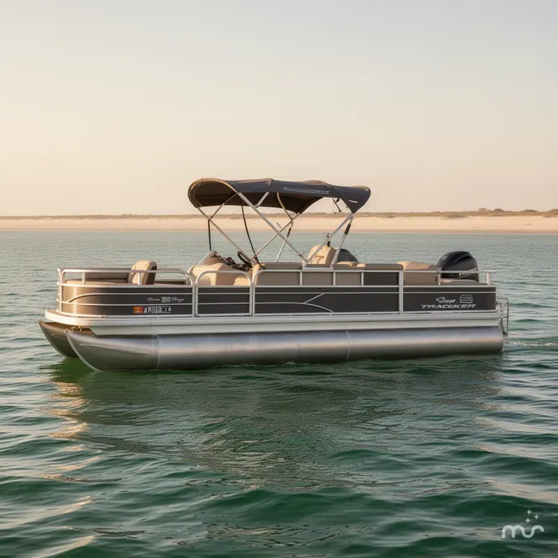 The Image of Tracker Bass Buggy 22 DLX FISHING BARGE 115HP 2017 - 0