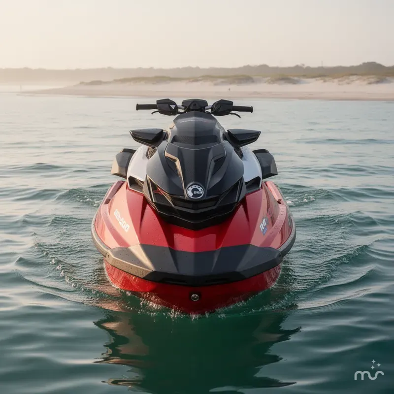 Slide: The Image of Sea-Doo RXP-X 325 iBR Fiery Red Premium Tech, BRP Premiu 2024 - 1