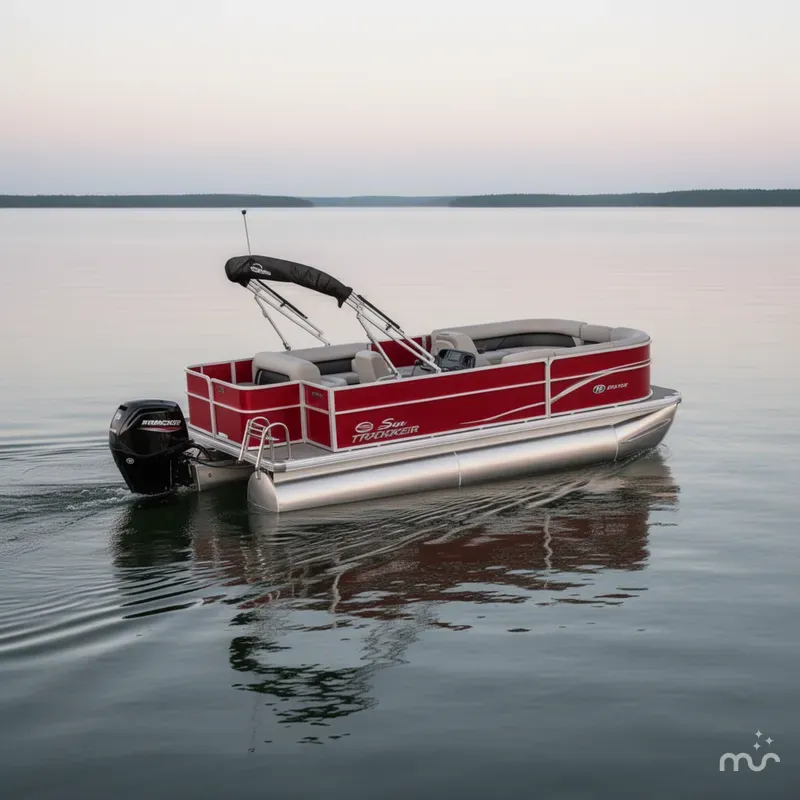 The Image of Sun Tracker Party Barge 18 DLX 2026 - 0