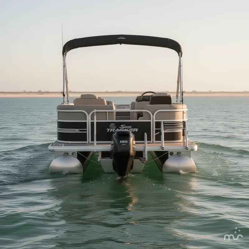 Slide: The Image of Sun Tracker Bass Buggy 18 DLX 2026 - 2